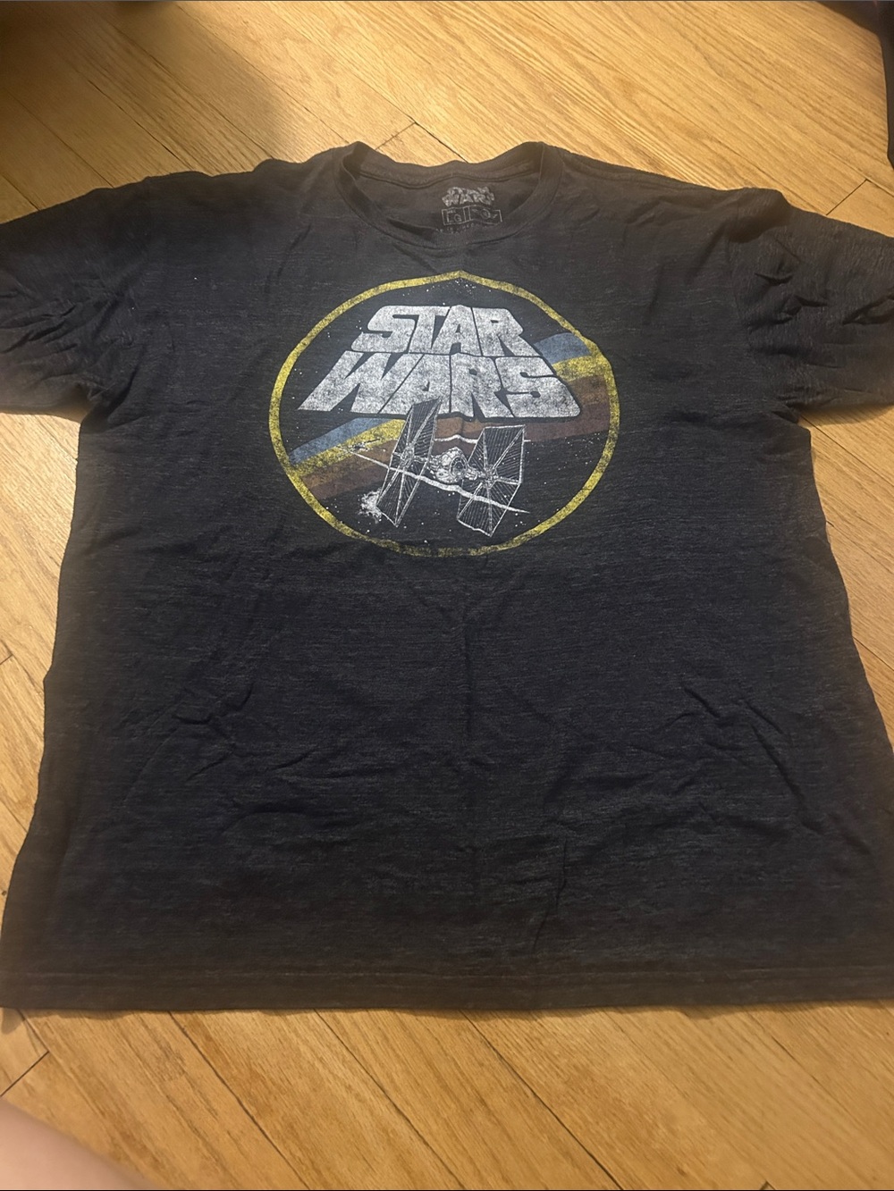 Star Wars Black Adult Graphic Tee - Classic Logo